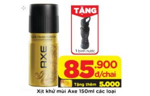 Xịt khử mùi Axe 150ml các loại