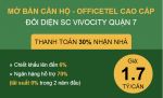 Mở bán căn hộ oficetel cao cấp