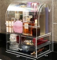 Tủ Kệ Trang Điểm Nắp Tròn - 3 Tầng